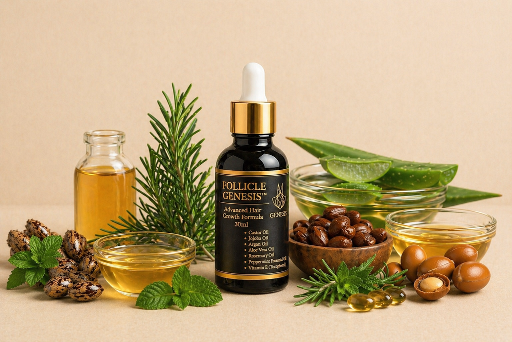 Follicle Genesis™ Hair Growth Oil - Thicker,Stronger,Healthier Hair