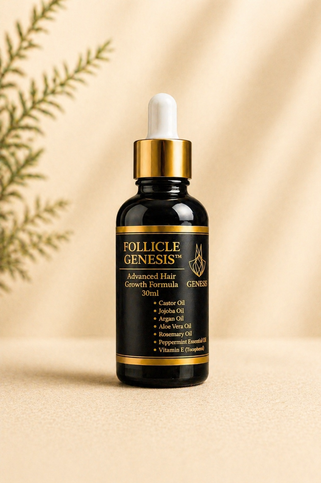 Follicle Genesis™ Hair Growth Oil - Thicker,Stronger,Healthier Hair