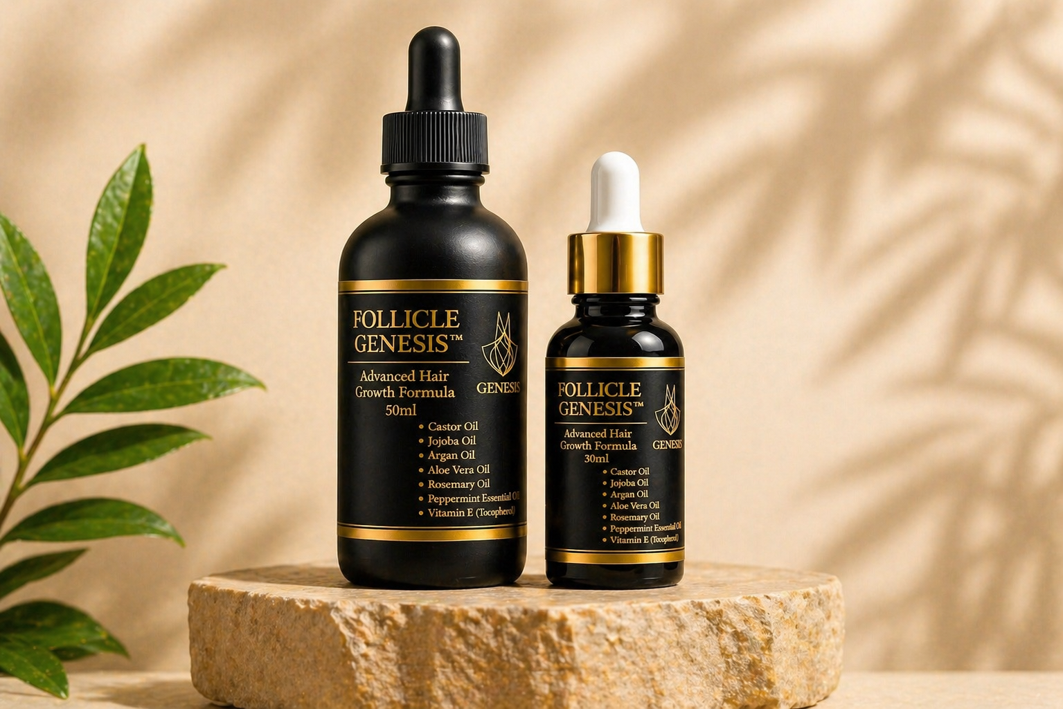 Follicle Genesis™ Hair Growth Oil - Thicker,Stronger,Healthier Hair