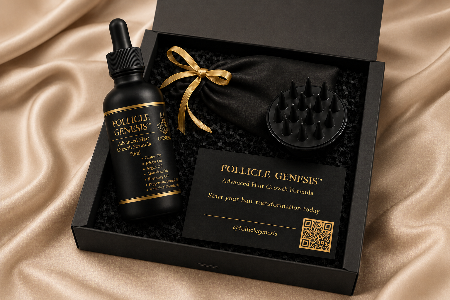 Follicle Genesis™ Hair Growth Oil - Thicker,Stronger,Healthier Hair